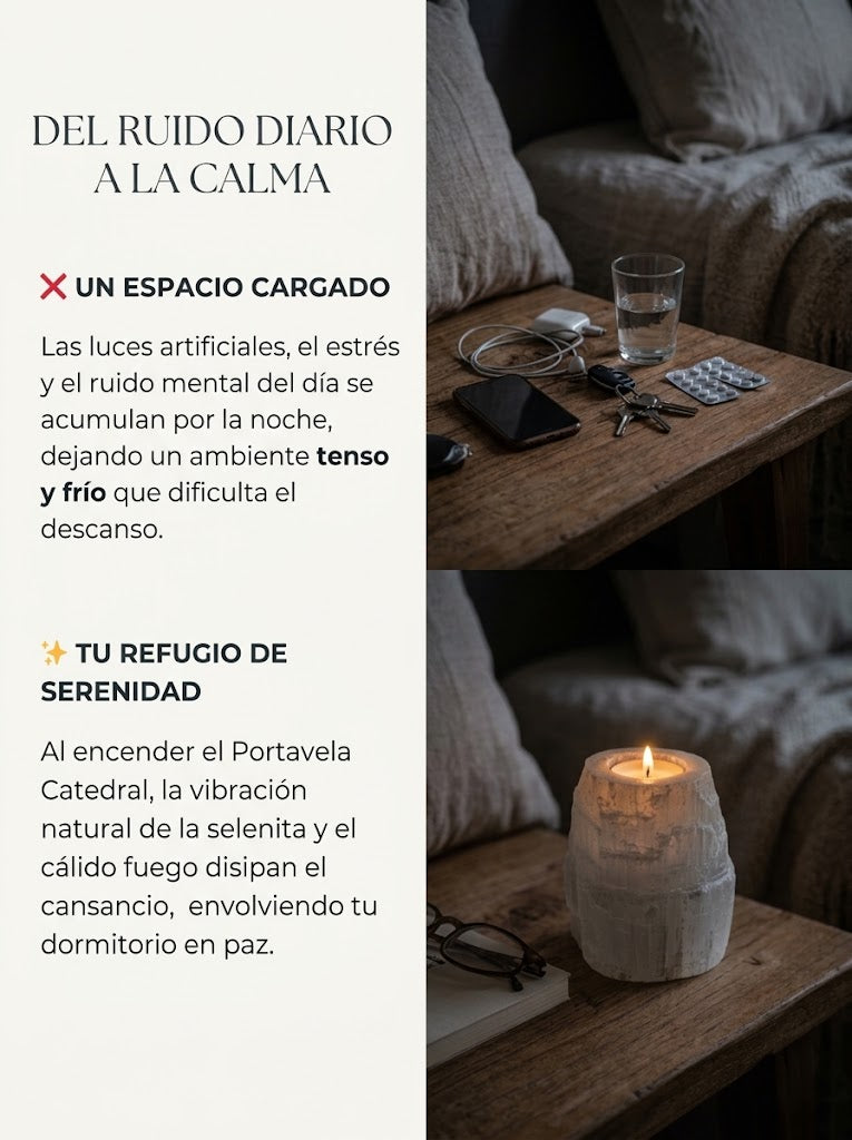 Portavela de Selenita Catedral