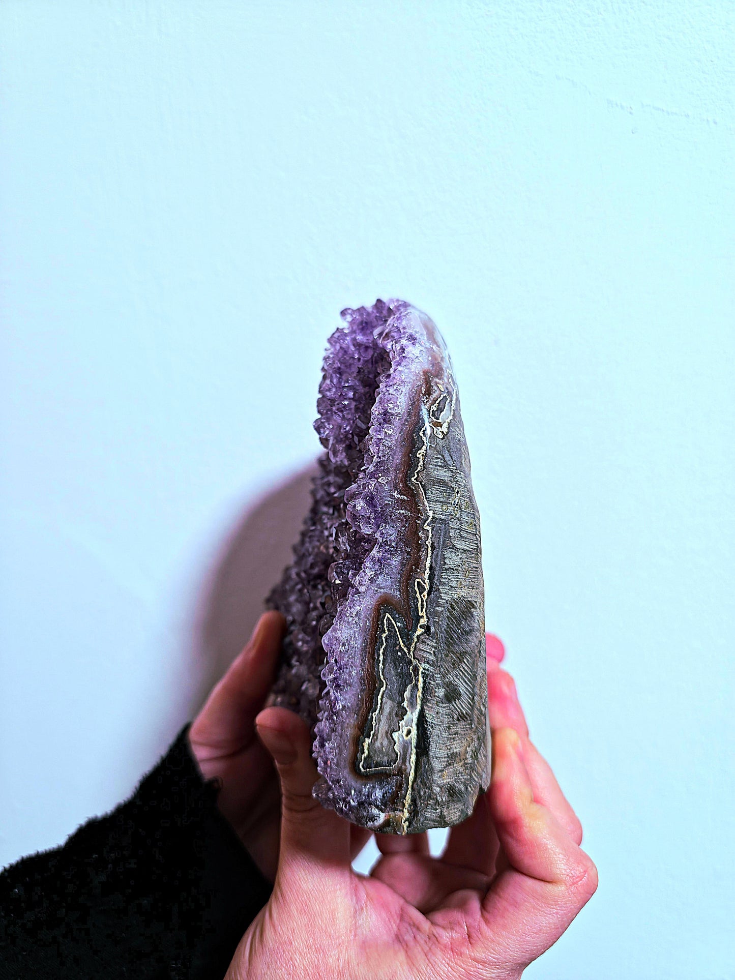 Perfil de Drusa de amatista para limpieza energética y armonía del hogar