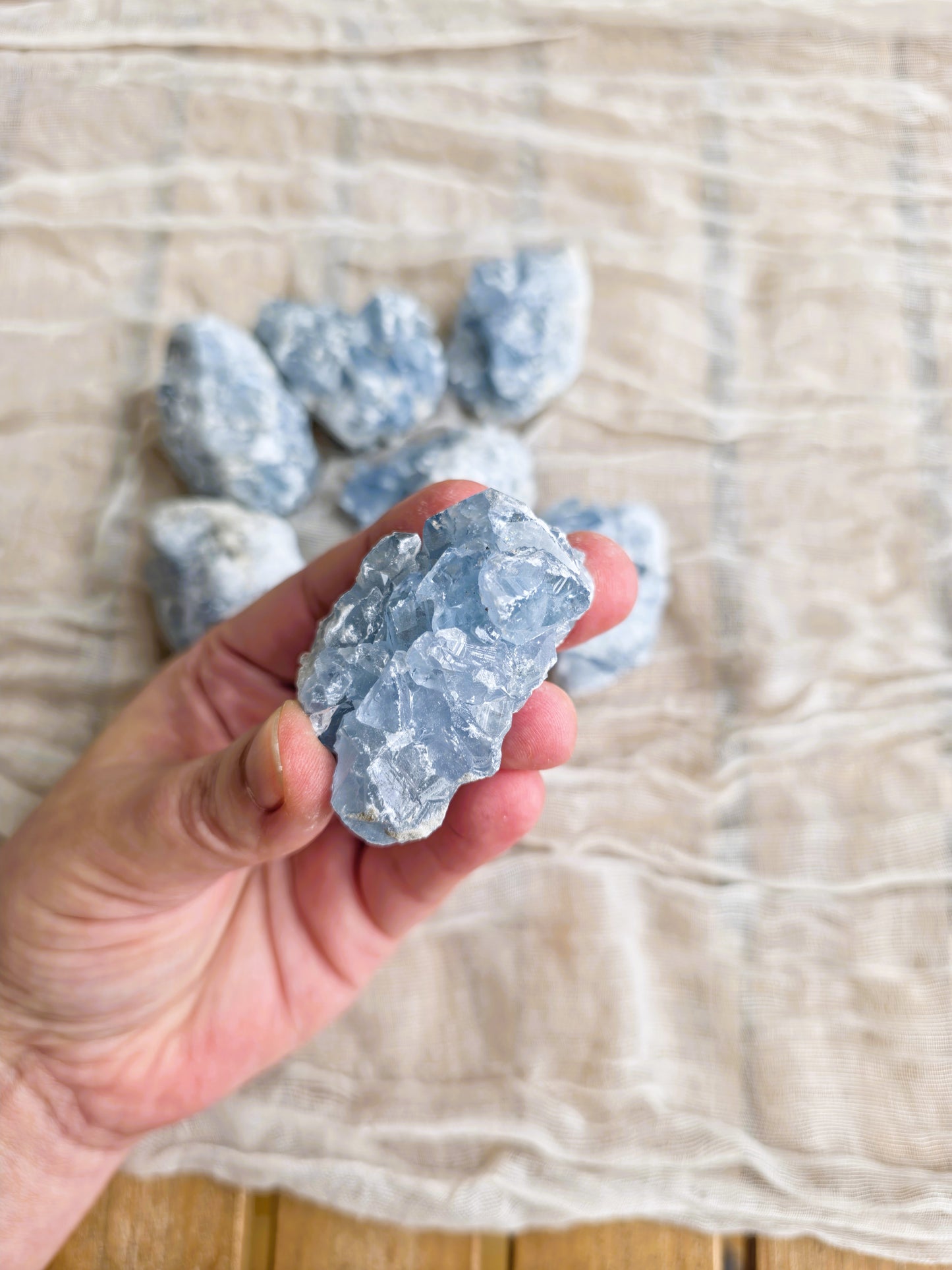 Celestina drusa propiedades calma inspiración espiritual