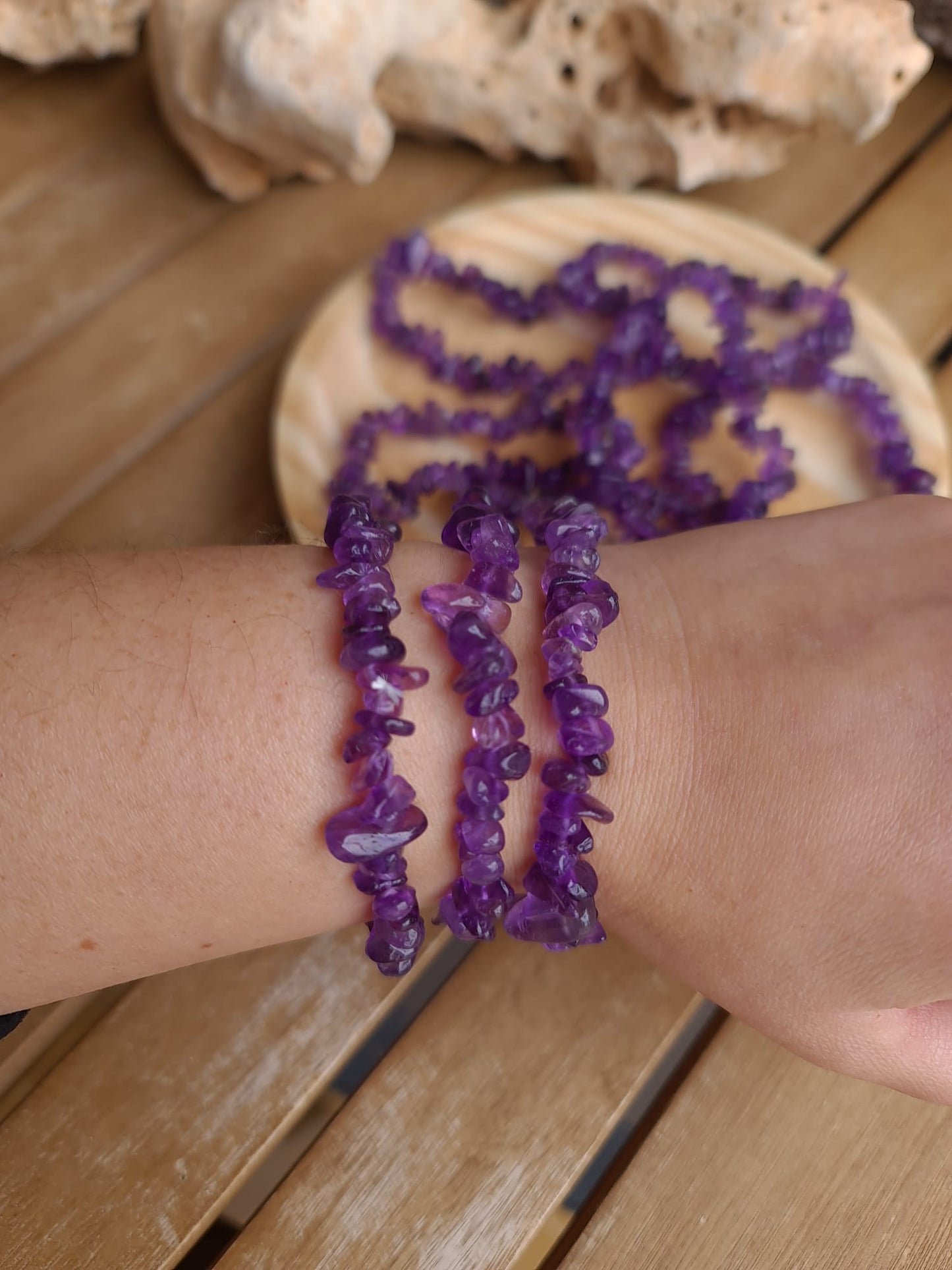 Pulsera chip de Amatista