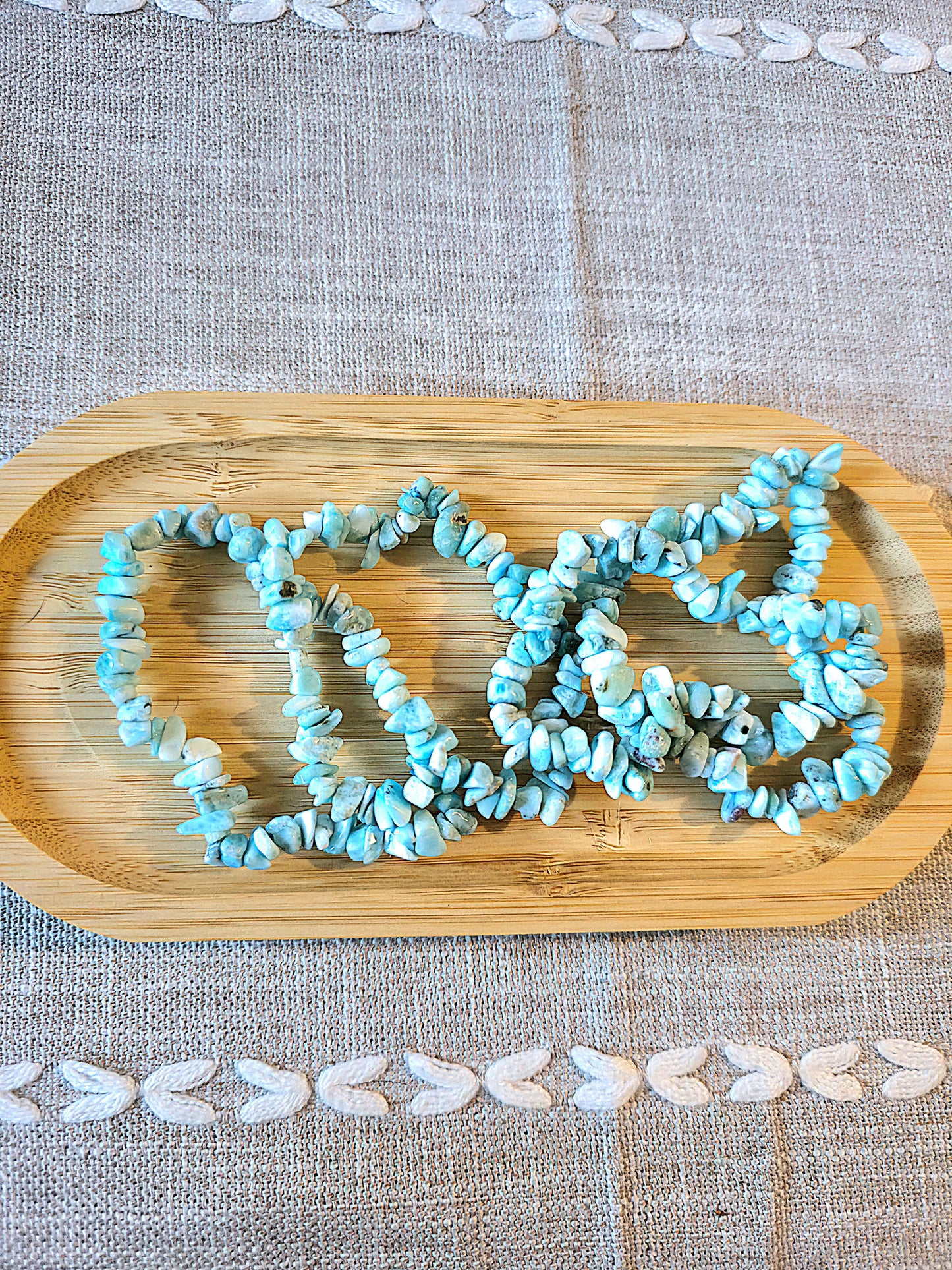 pulsera larimar calma emocional comunicación