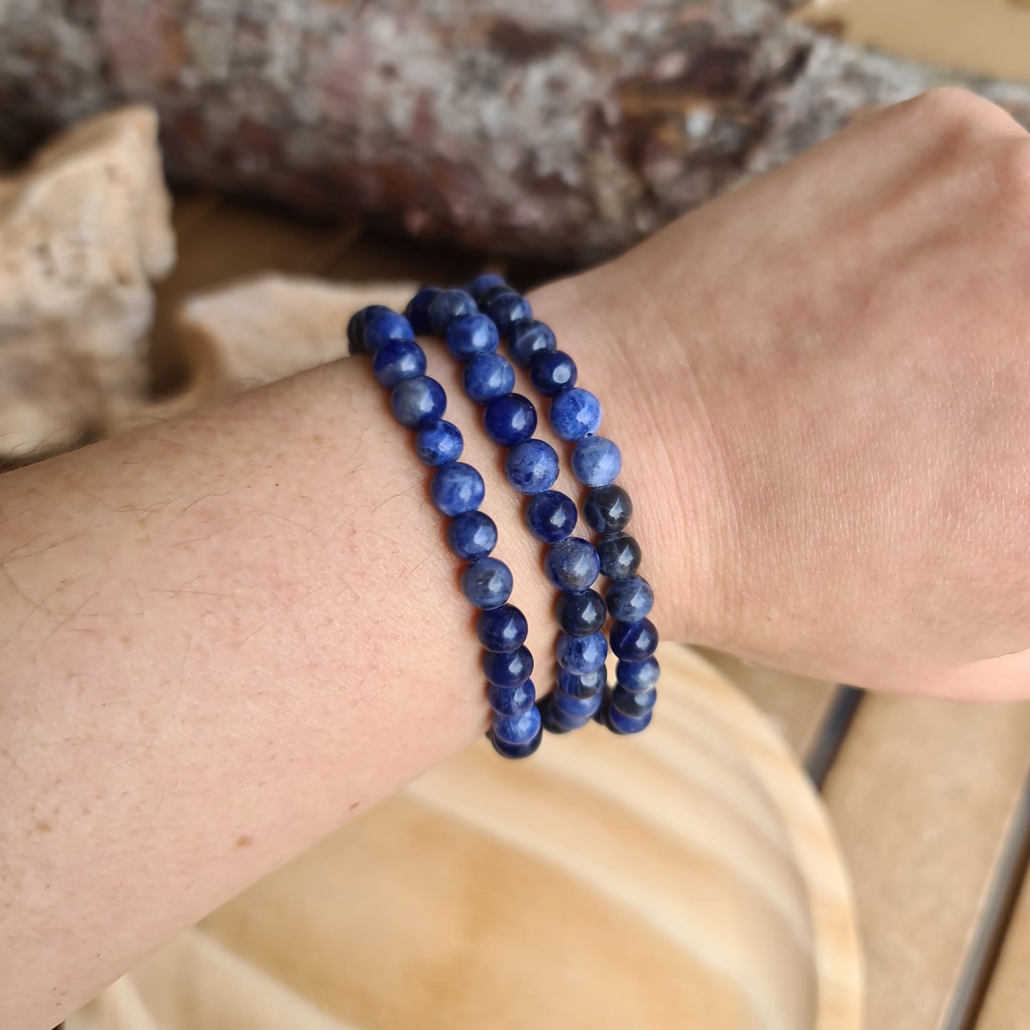 Pulsera de Sodalita 6 mm