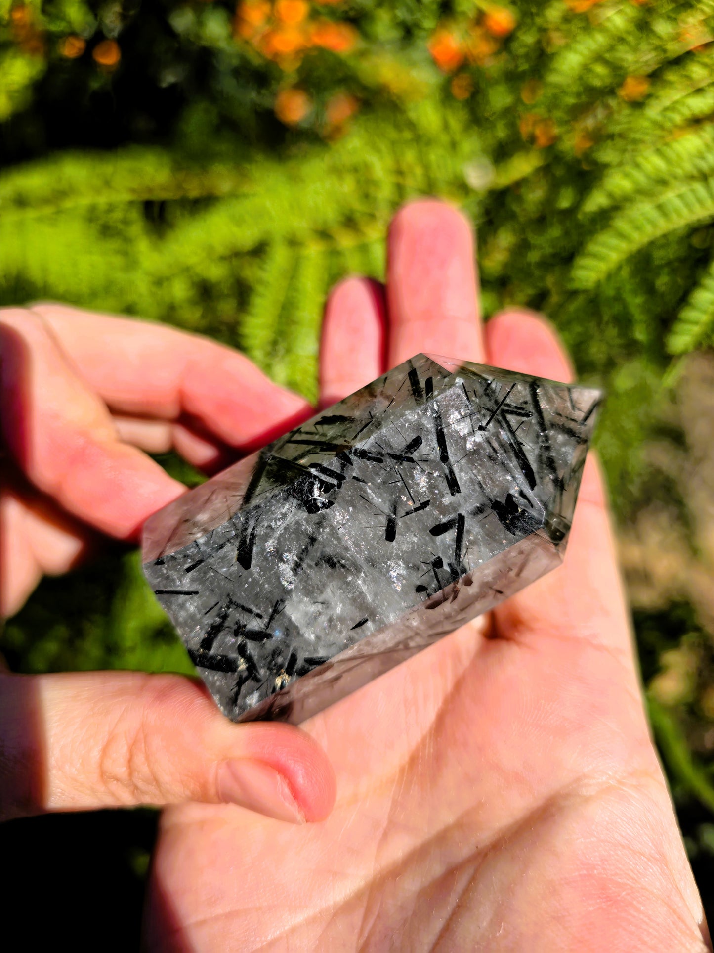 cuarzo turmalinado protección y energía