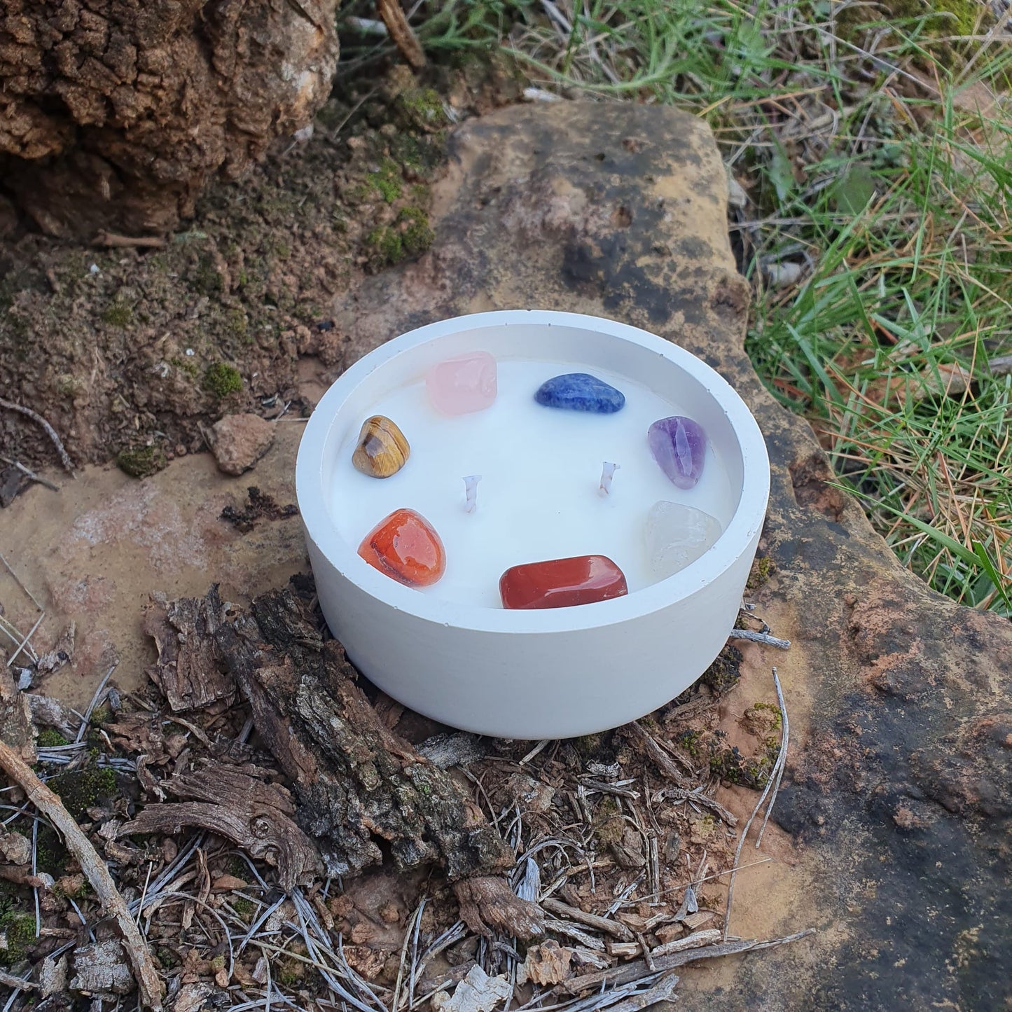 Vela aromática artesanal Chakra Essence