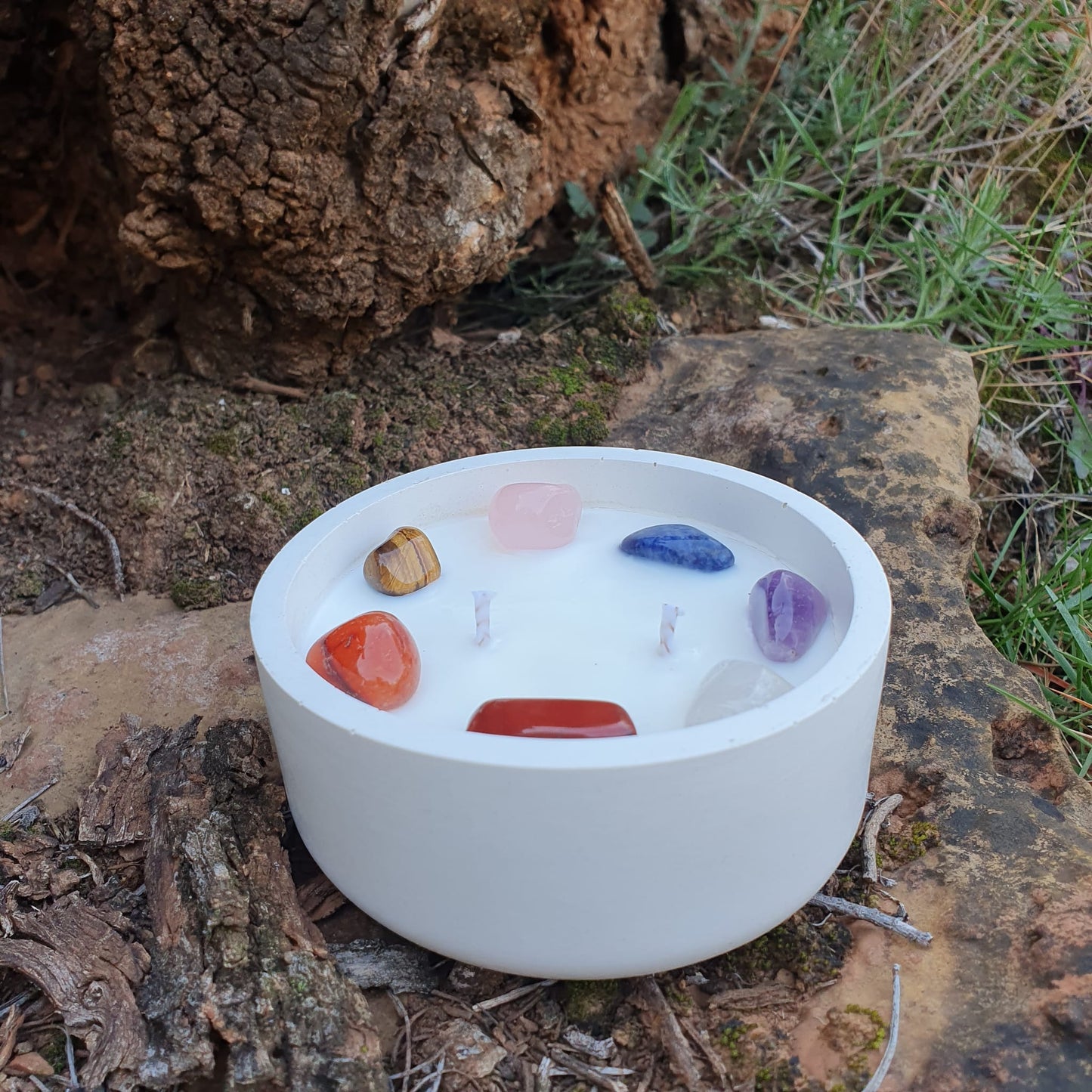 Vela aromática artesanal Chakra Essence