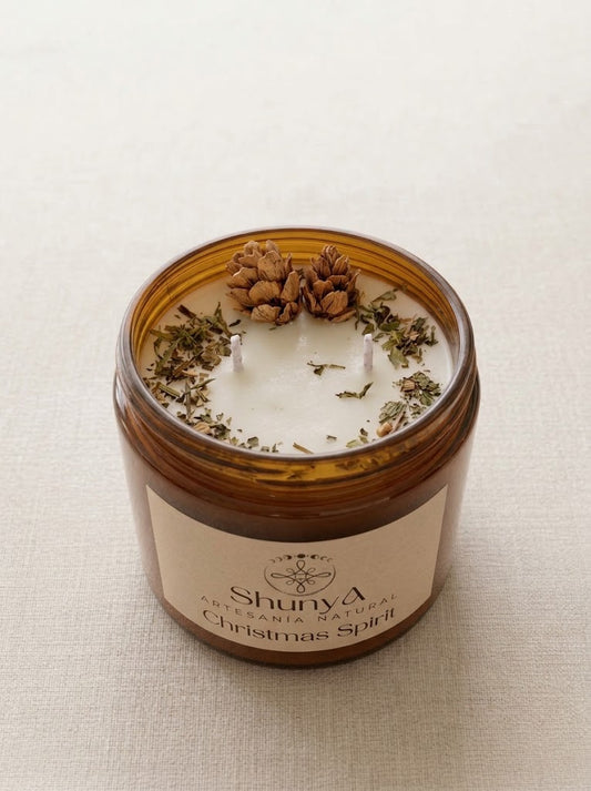 Vela aromática artesanal Christmas Spirit