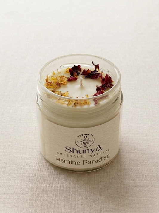 Vela aromática artesanal Jasmine Paradise