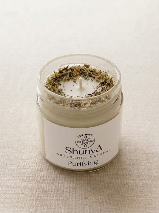 Vela aromática artesanal Purifying