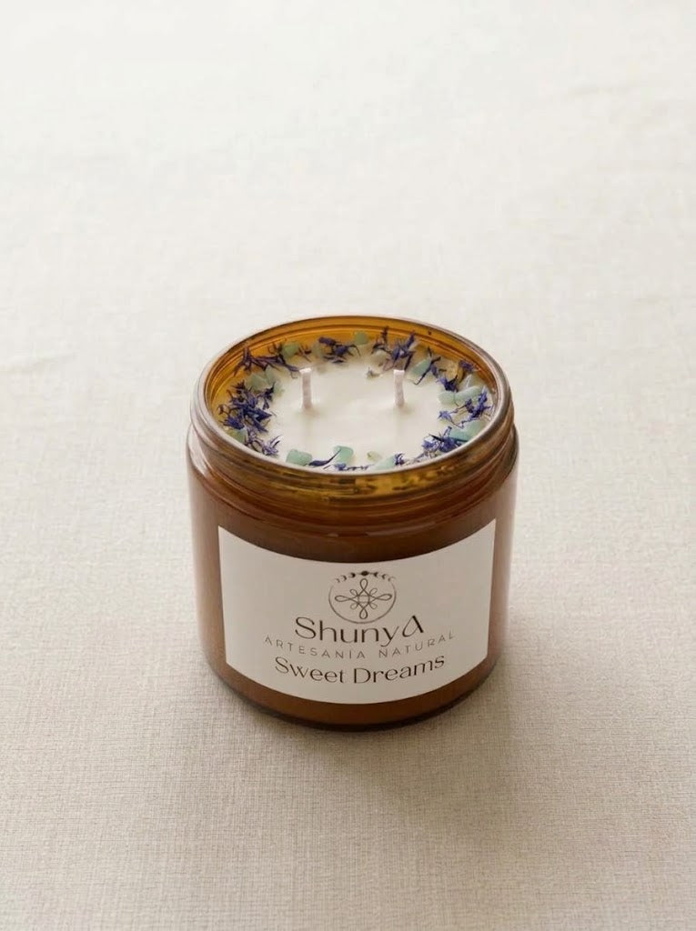 Vela Aromática Artesanal de Cera de Soja - Sweet Dreams