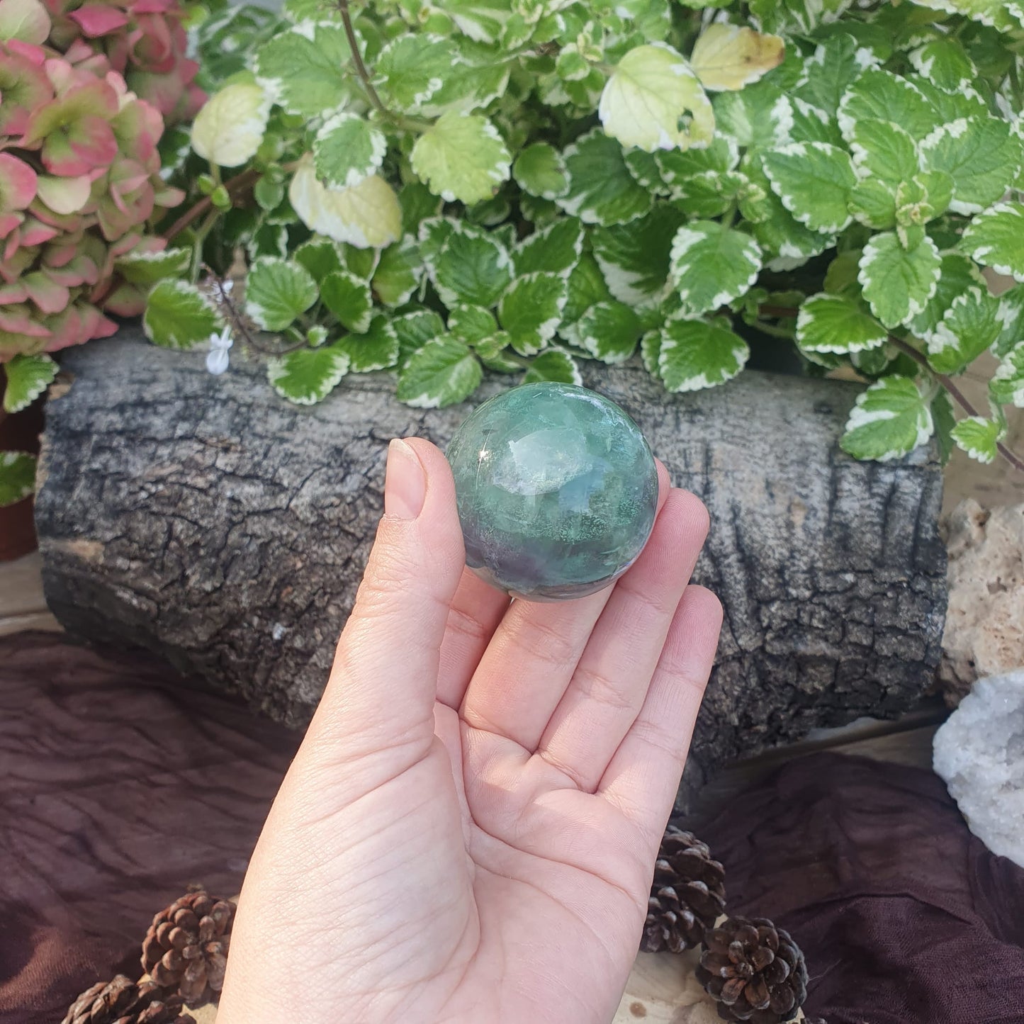 Fluorite Sphere 4 cm