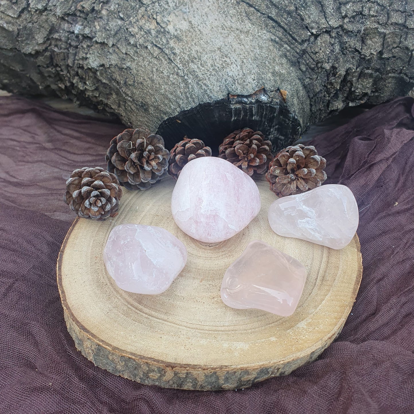 Rose Quartz Tumbled Stone