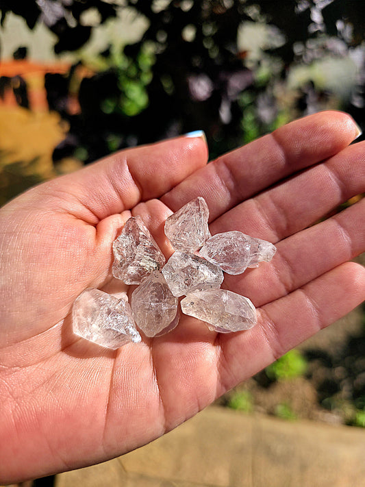 Cuarzo Diamante Herkimer en bruto cristal natural