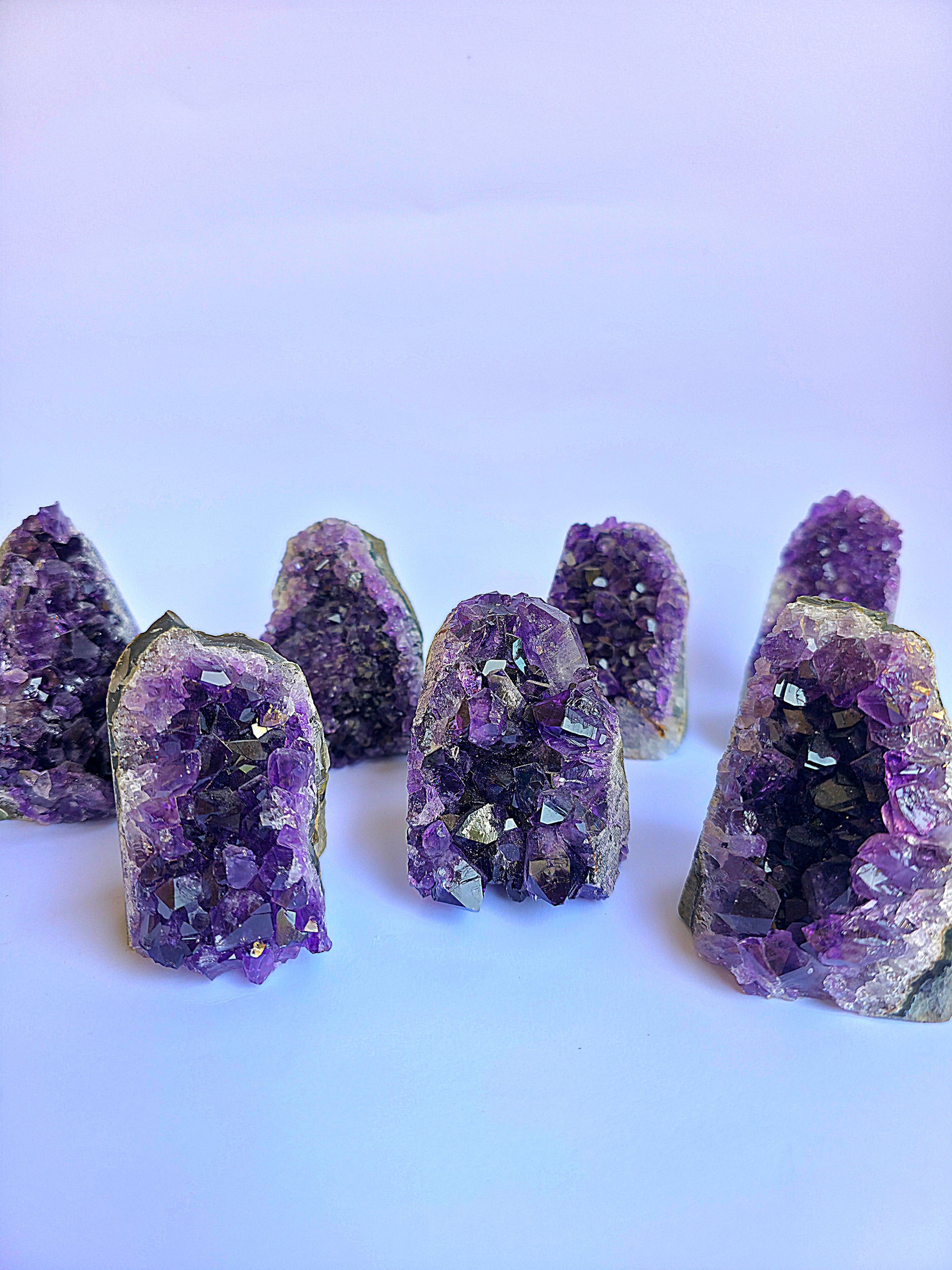 Drusa amatista calidad super extra AAA 6 a 8 cm foto 1