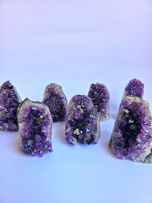 Drusa amatista calidad super extra AAA 6 a 8 cm foto 1
