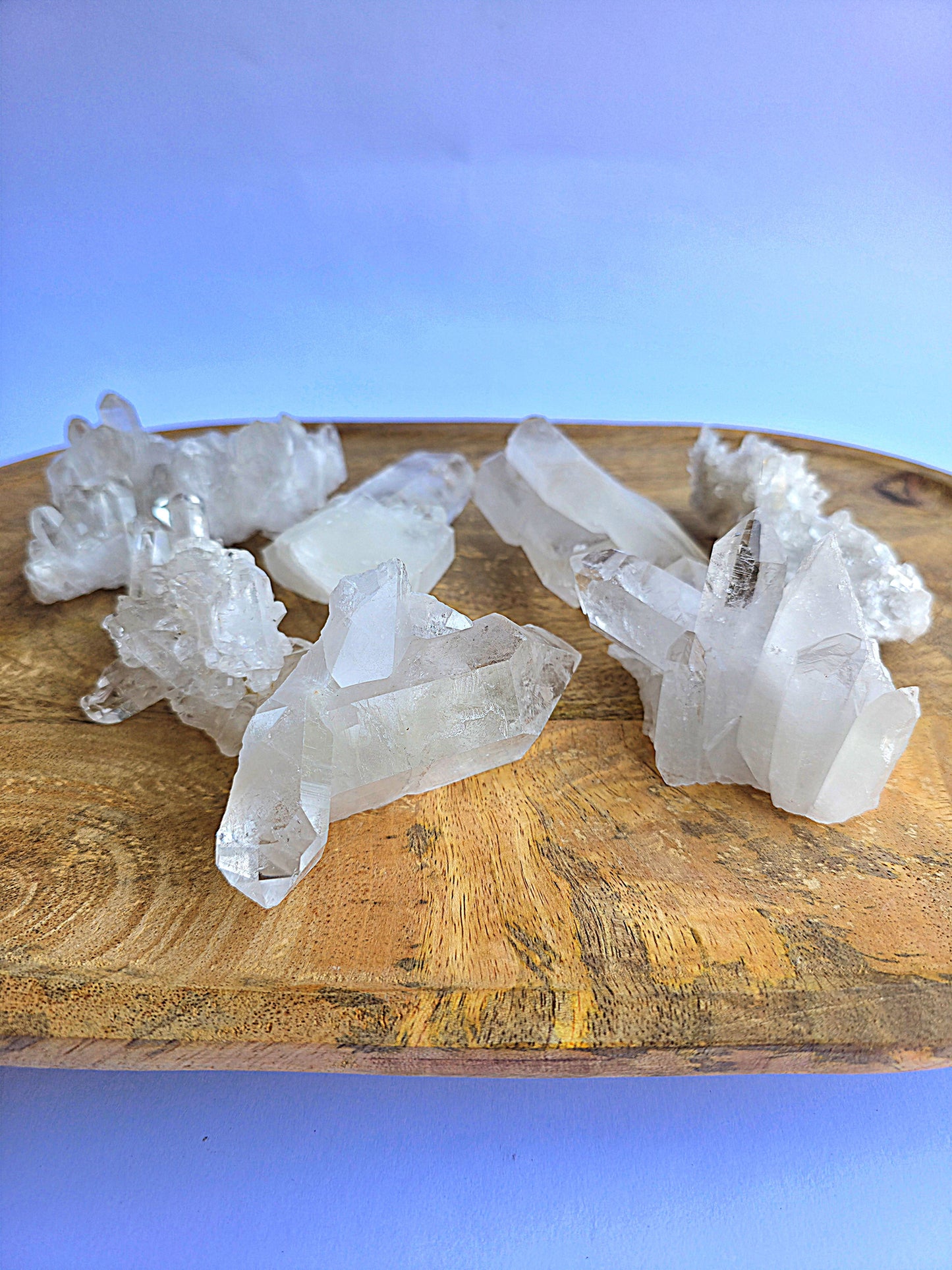 Drusa cuarzo cristal natural con puntas y cristales en bruto foto 1