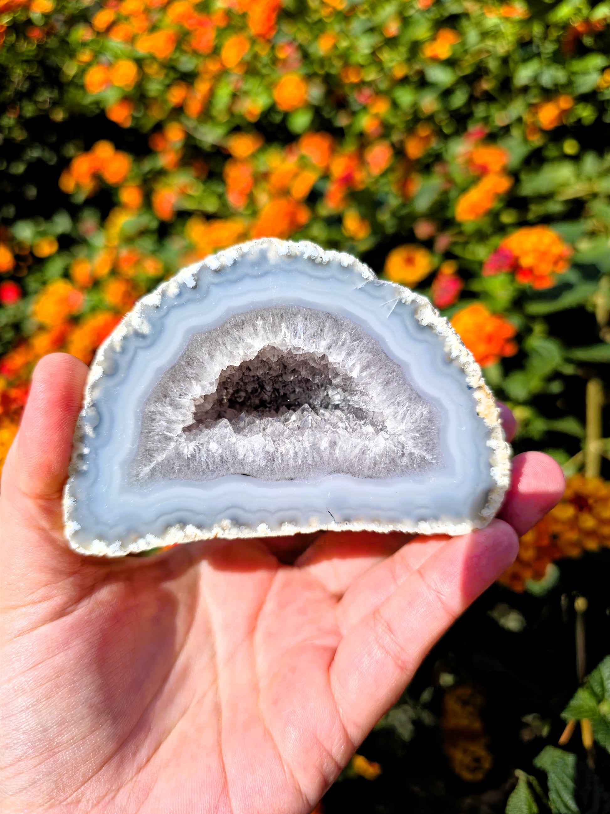 geoda ágata y calcedonia decoración y energía positiva