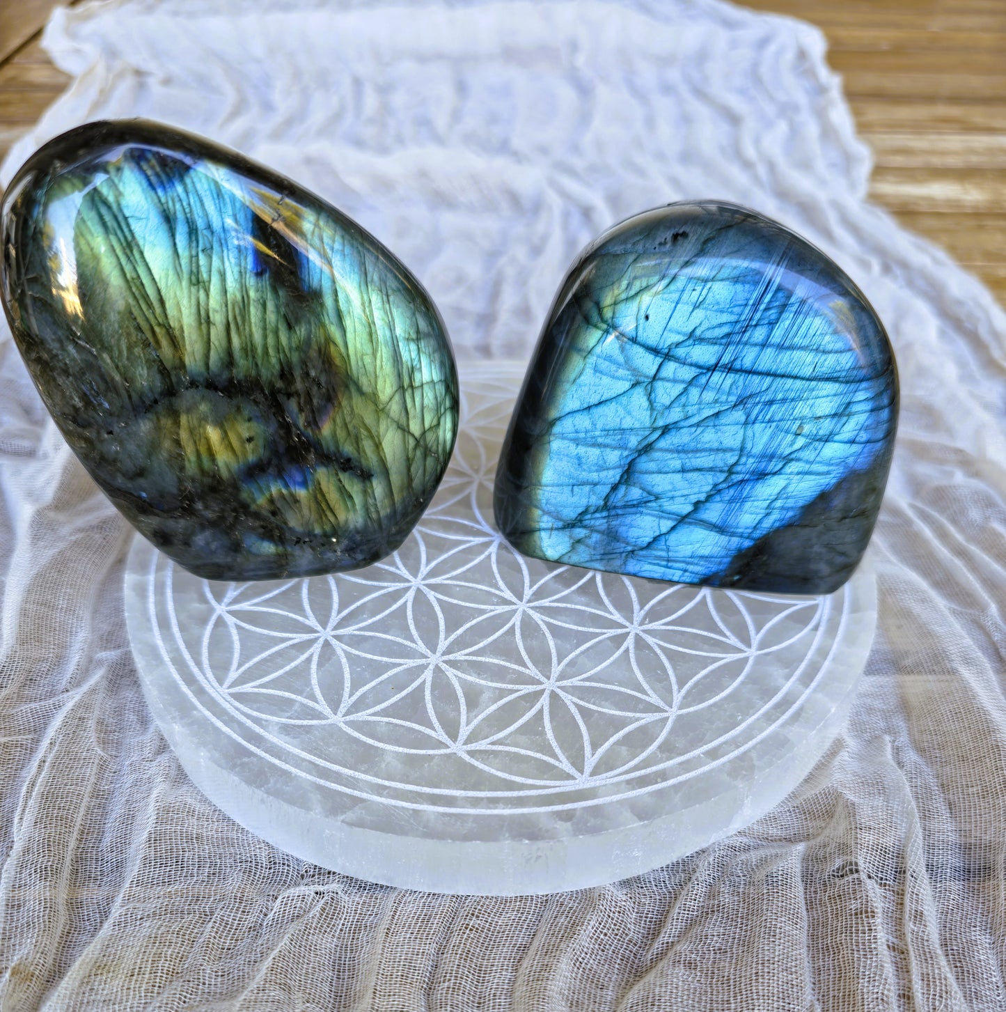 monolito labradorita natural calidad AAA extra