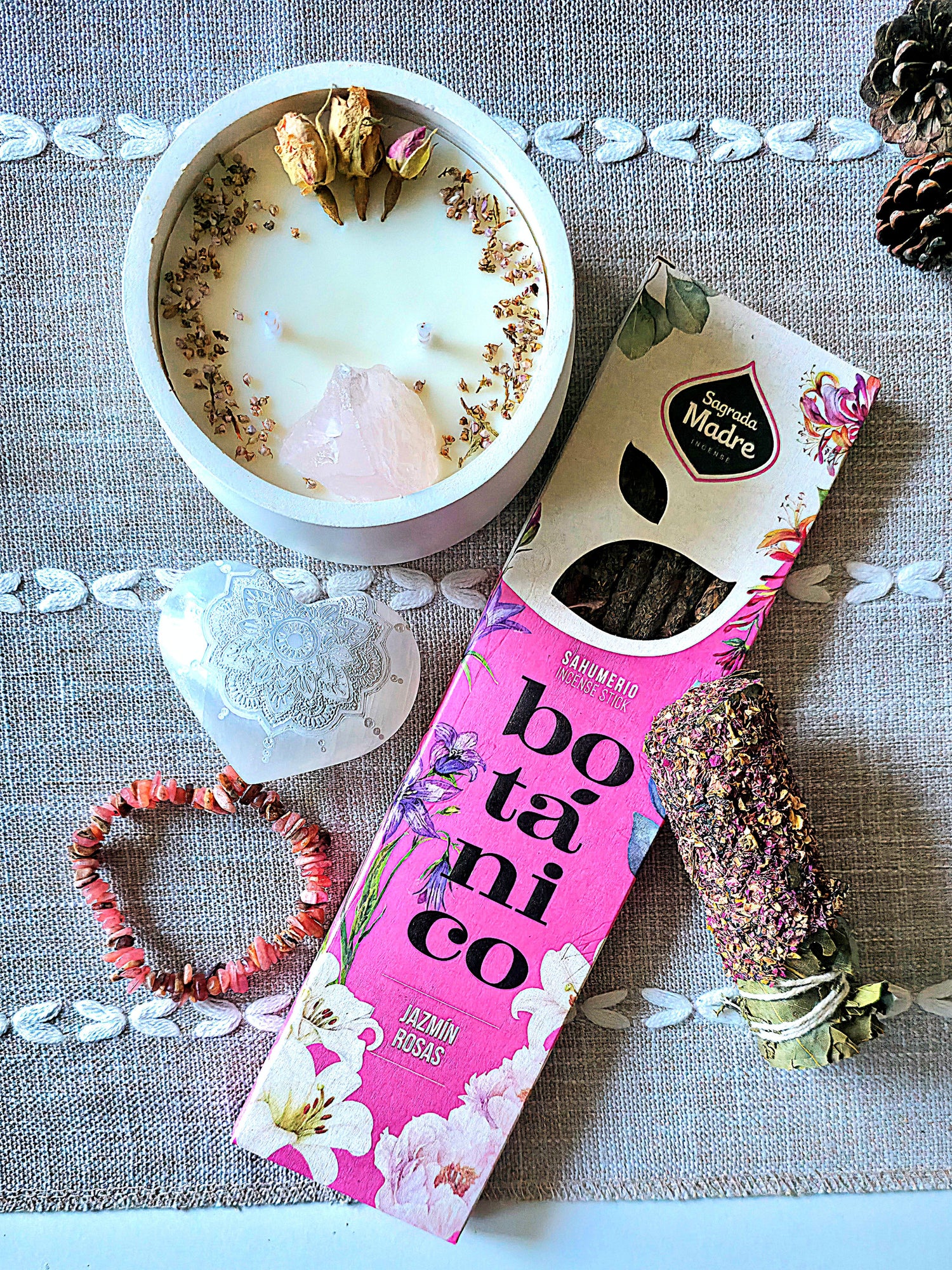 Pack Encanto de Freya – Incienso botánico y set completo