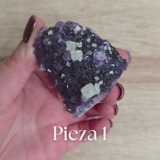 Drusa de Amatista Plana AA plana video detalle