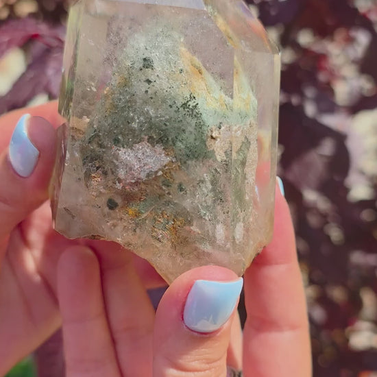 cuarzo maestro chamanico bosque sagrado cristal ultra exclusivo alta calidad pieza unica video detalle