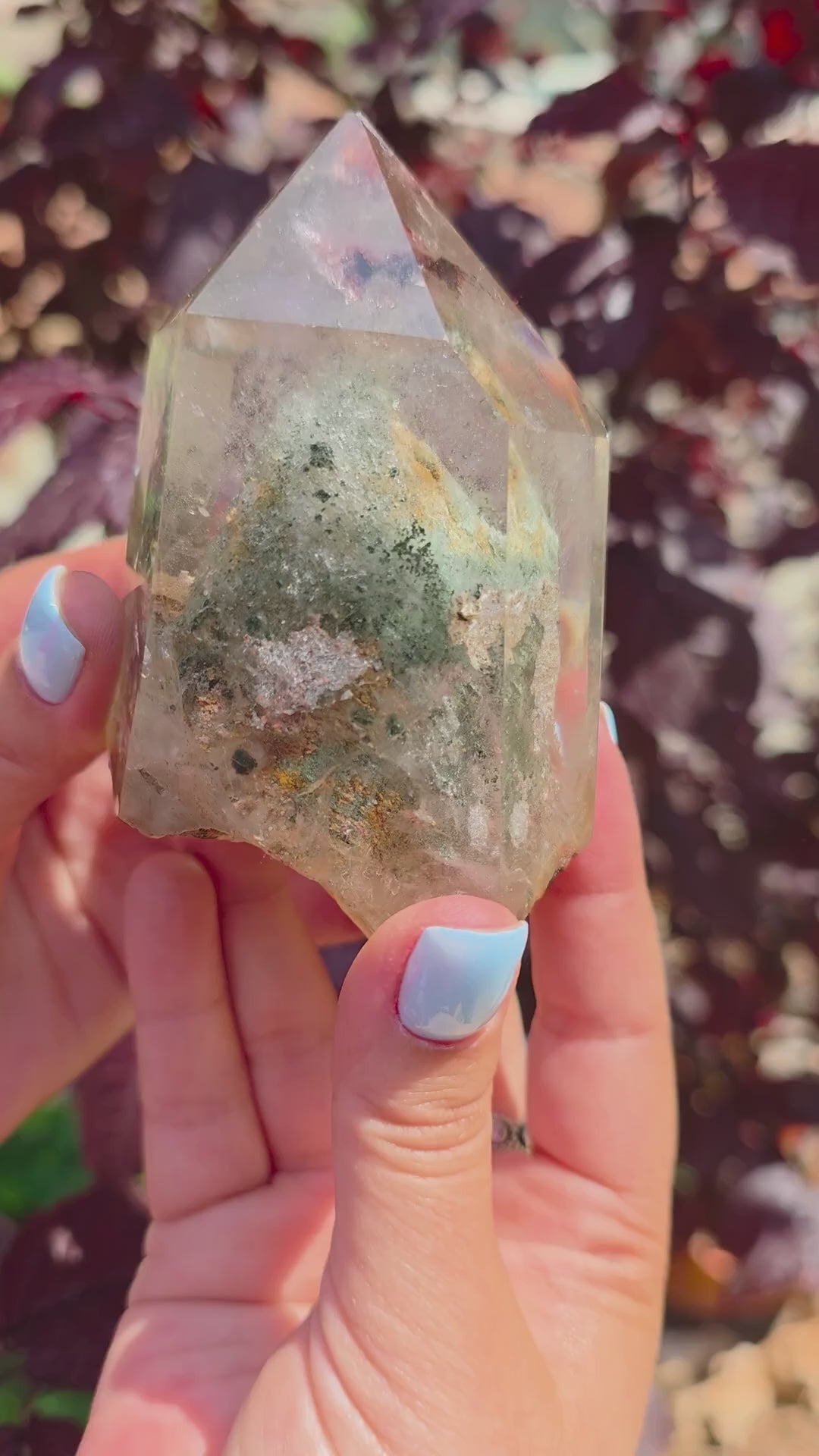 cuarzo maestro chamanico bosque sagrado cristal ultra exclusivo alta calidad pieza unica video detalle