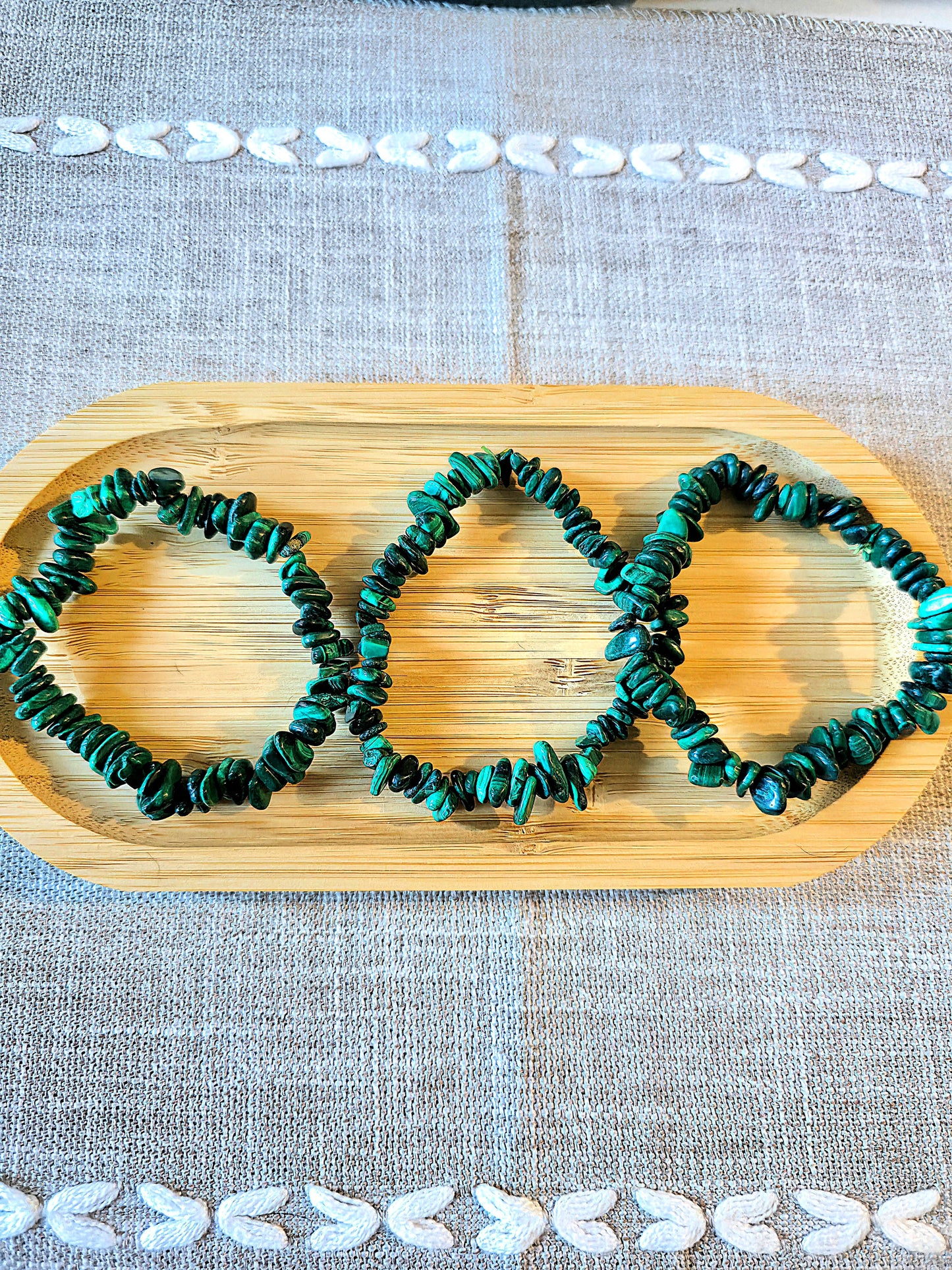 pulsera malaquita protección transformación