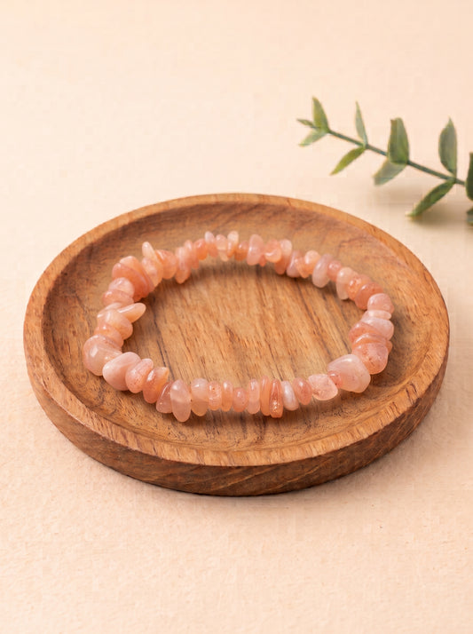 pulsera chips piedra sol calidad extra natural 1