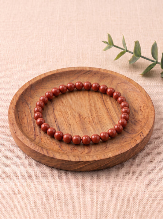 pulsera jaspe rojo foto 1
