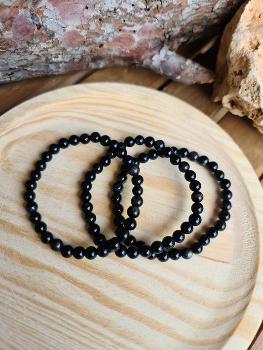 Pulsera de Obsidiana Dorada 6 mm