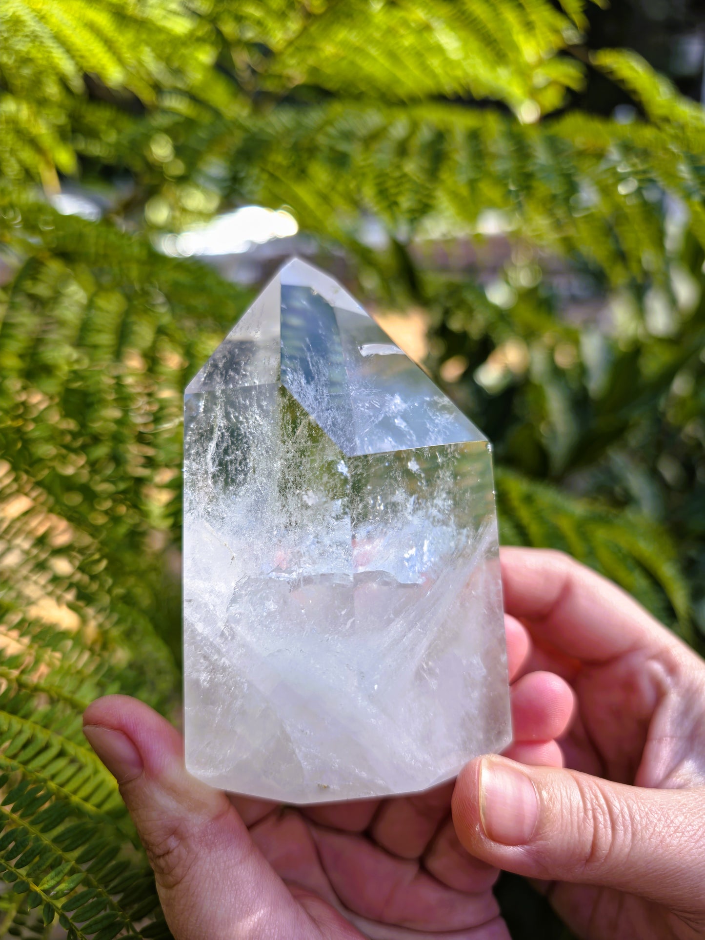 punta cuarzo cristal maestro alta vibración