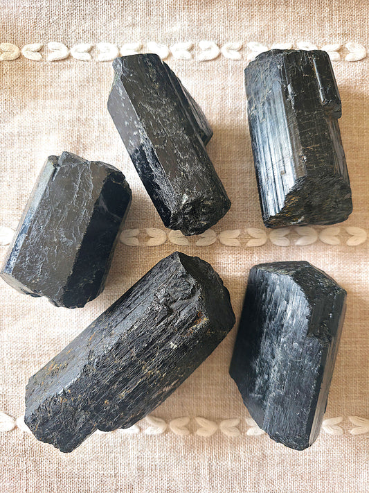 turmalina negra chorlo masivo en bruto extra grande brillo intenso